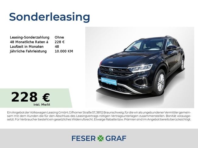 Volkswagen T-Roc 1.0 TSI Life Navi LED Park Assist App Conn - Bild 1