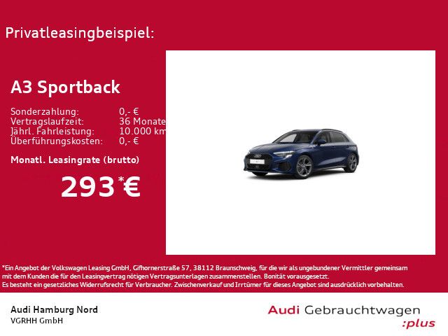 Audi A3 Sportback 30 TDI S line S tronic NAVI/LED/ACC - Bild 1