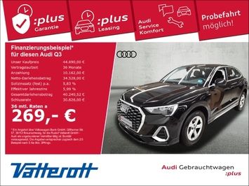 Audi Q3 Sportback 40 TFSI quattro S line ACC Navi AHK