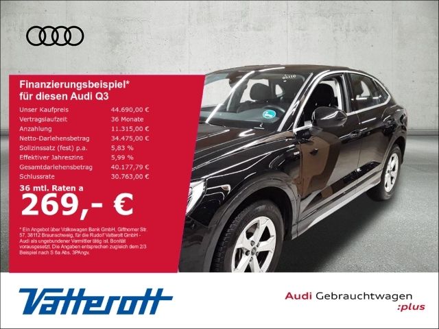 Audi Q3 Sportback 40 TFSI quattro S line ACC Navi AHK