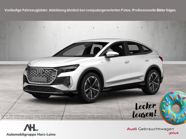 Audi Q4 e-tron Q4 Sportback e-tron S-line, AHK, Navi+, Matrix - Bild 1