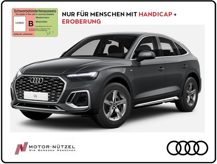 Audi Q5 Sportback S line business 40 TFSI quattro **NUR FÜR MENSCHEN MIT HANDICAP + EROBERUNG**