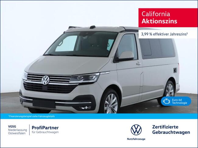 Volkswagen T6 California Ocean DSG AHK DCC Bluetooth Navi - Bild 1