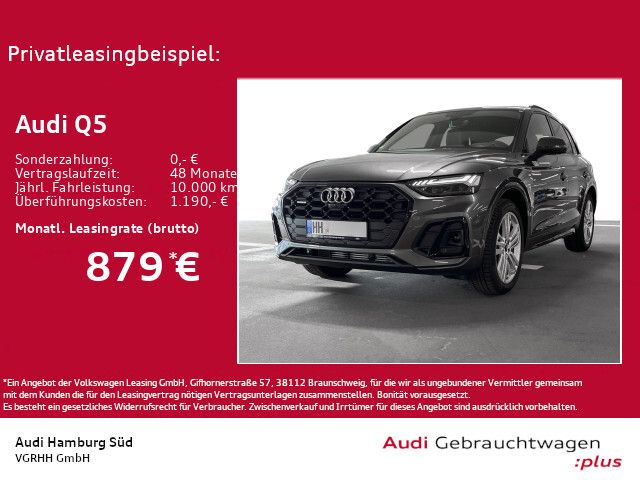 Audi Q5 45 TFSI qu S tronic 2xS LINE/HUD/B&O/PANO/ACC