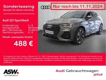 Audi Q3 Sline 45TFSI e Stronic Navi LED AHK SHZ ACC GRA VC // SOFORT VERFÜGBAR !!