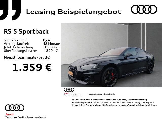 Audi RS5 Sportback *MATRIX*B&O*HuD*360°*NAV+*Virt.C+* - Bild 1