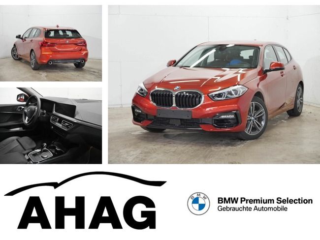 BMW 120i i Sport Line Aut., AHK, HUD, Leder, SHZ, Lenkradheiz., HIFI - Bild 1