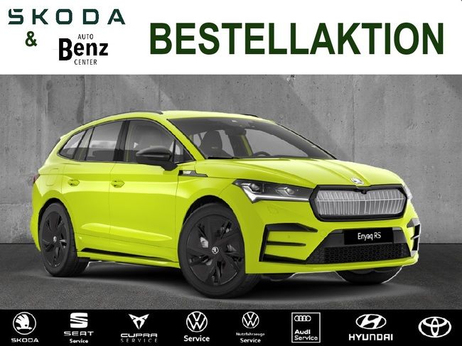 Skoda Enyaq RS *HEAD-UP*CANTON*WÄRMEPUMPE*pACC*NAVI*MATRIX-LED* - GEWERBLICH - Bild 1