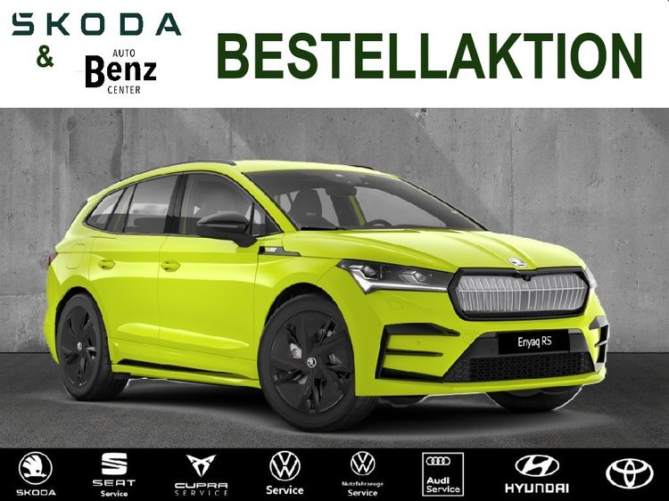 Skoda Enyaq RS *HEAD-UP*CANTON*WÄRMEPUMPE*pACC*NAVI*MATRIX-LED* - GEWERBLICH