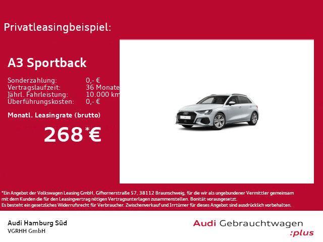 Audi A3 Sportback 30 TFSI S line S tronic NAVI/OPTIK - Bild 1