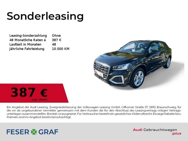 Audi Q2 Advanced 35 TFSI S-tronic Navi+/Kamera/PDC+/S - Bild 1