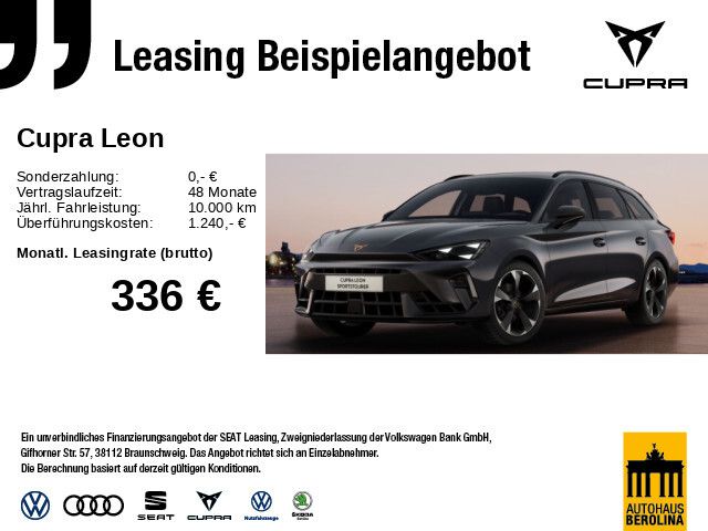 Cupra Leon ST 1.5 eTSI DSG *MATRIX*NAV*ACC*R-CAM*SHZ* - Bild 1