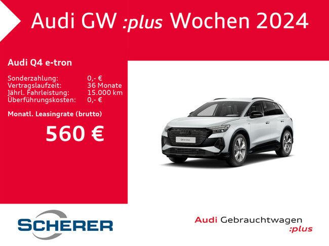 Audi Q4 e-tron 45 AHK MATRIX 2x S-LINE - Bild 1