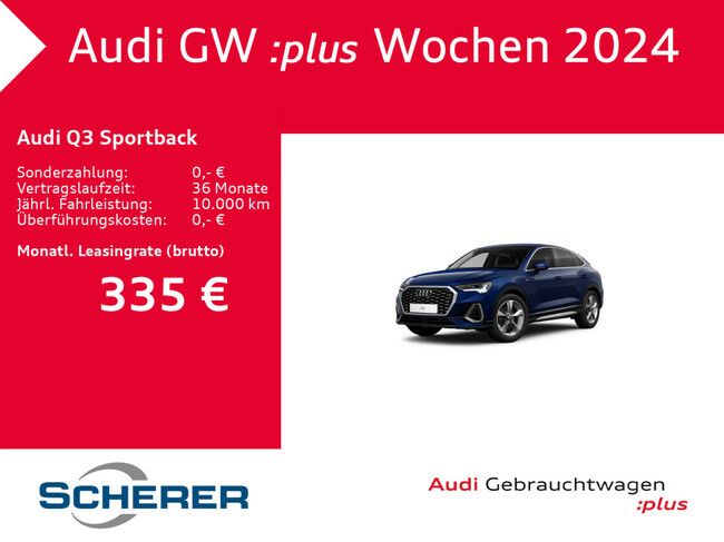 Audi Q3 S line 35 TFSI S-TRONIC AHK NAVI - Bild 1