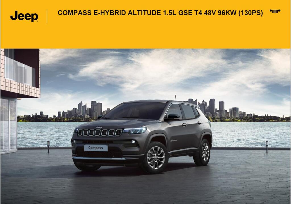 Jeep Compass Altitude MildHybrid Sonderleasing Allwetter, Kamera, SHZ, ACC