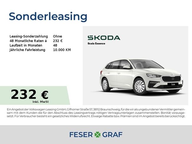 Skoda Scala Essence 1,0 TSI *SMART-LINK*PDC*SITZHEIZ* - Bild 1