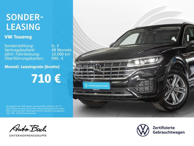 Volkswagen Touareg 3.0 V6 TDI Elegance R-Line, AHK, Navi, LED, Leder, Luftfederung, Rear View