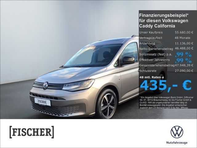 Volkswagen Caddy California Maxi 2.0TDI Panodach Navi LED - Bild 1