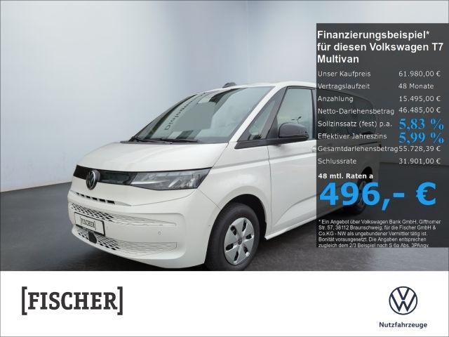 Volkswagen T7 Multivan lang 2.0TDI LED ACC Navi 7 Sitzer - Bild 1