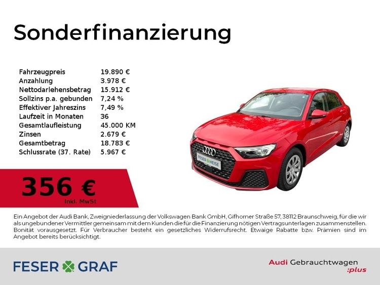 Audi A1 Sportback 25 TFSI Schaltgetrieb