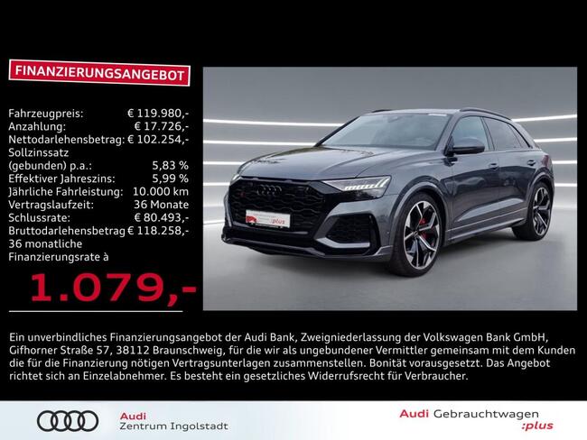 Audi RS Q8 KERAMIK HD-MATRIX Pano RS-AGA 23 S-Sitze - Bild 1