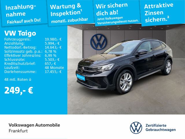 Volkswagen Taigo 1.0 TSI Move LED Heckleuchten Sitzheizung Leichtmetallfelgen