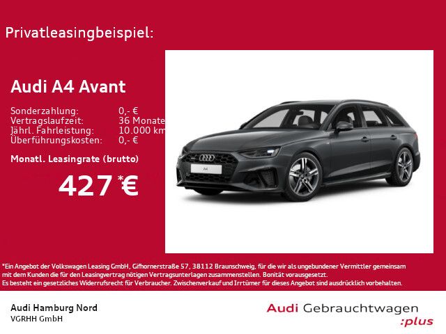 Audi A4 Avant 40 TDI quattro S line S tronic Navi ACC - Bild 1