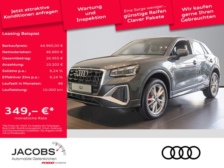 Audi Q2 S line 40 TFSI quattro PS S tronic UPE 58.230,- incl.