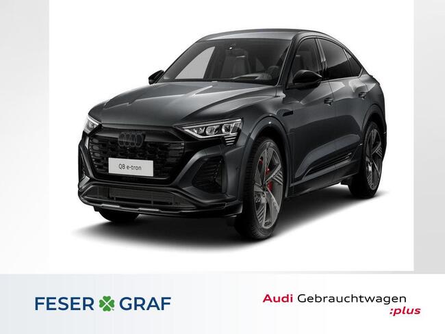 Audi Q8 Sportback e-tron 55 qu 2x S line-AHK-HuD-S Si - Bild 1