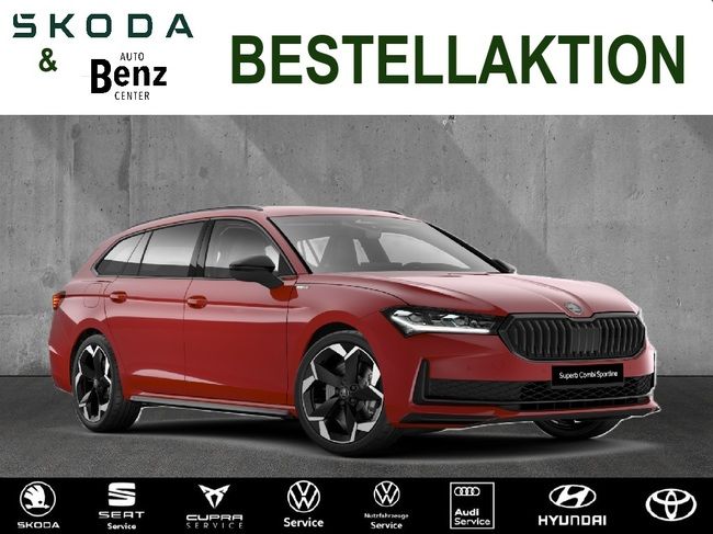 Skoda Superb SPORTLINE COMBI 1,5 TSI iV *ELEKTISCHE- MASSAGESITZE*LED*DCC* - GEWERBLICH - Bild 1