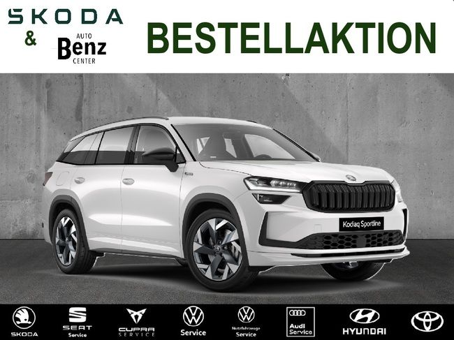 Skoda Kodiaq SPORTLINE 1,5 TSI iV DSG *DCC*SITZHEIZUNG*KLIMAANLAGE*RÜCKFAHRKAMERA* - GEWERBLICH - Bild 1