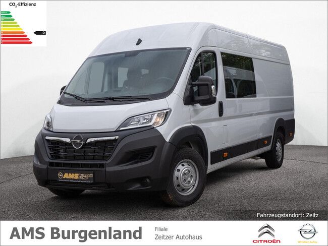 Opel Movano Doppelkabine L4,, 6-Sitze, Klima, USB, RFK, PDC - Bild 1