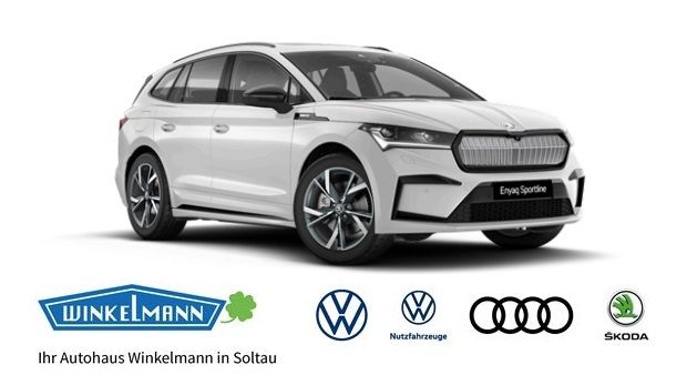 Skoda Enyaq Enyaq 85 Sportline 82 kWh Batterie Elektromotor 210 kW 1-Gang-Automatik****LAGERWAGEN SOFORT LIEFERB - Bild 1