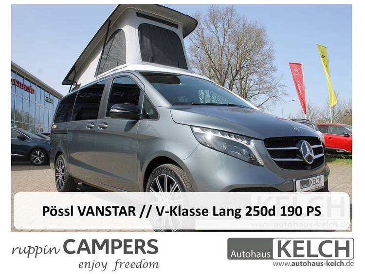 Mercedes-Benz V 250 Pössl Vanstar ALLRAD mit Anhänger