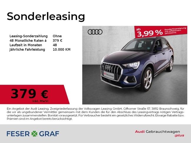 Audi Q3 advanced 40 TDI quattro Navi RFK AHK PDC plus - Bild 1