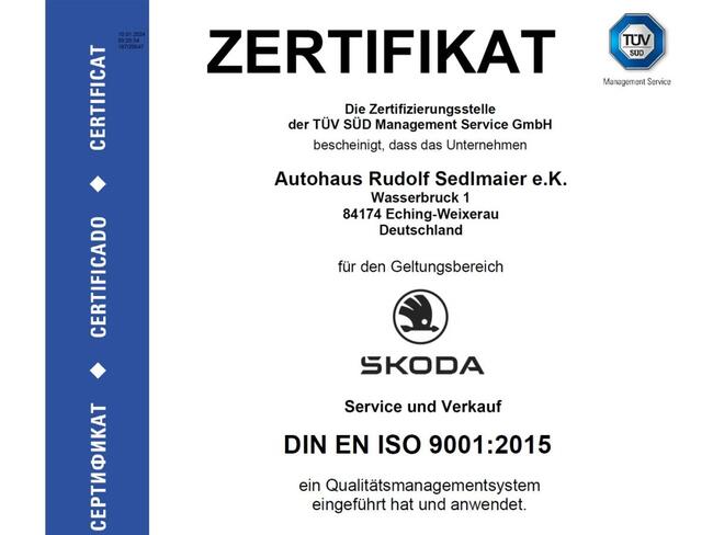 Skoda Karoq 2.0 TDI Sportline Cam|WSS+4xSHz|MATRIX|AHK - Bild 1