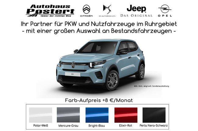 Citroen C3 Turbo 100 S&S YOU *Gewerbe-Deal* - Bild 1