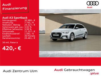 Audi A3 Sportback advanced 30 TFSI S tronic AHK PDC