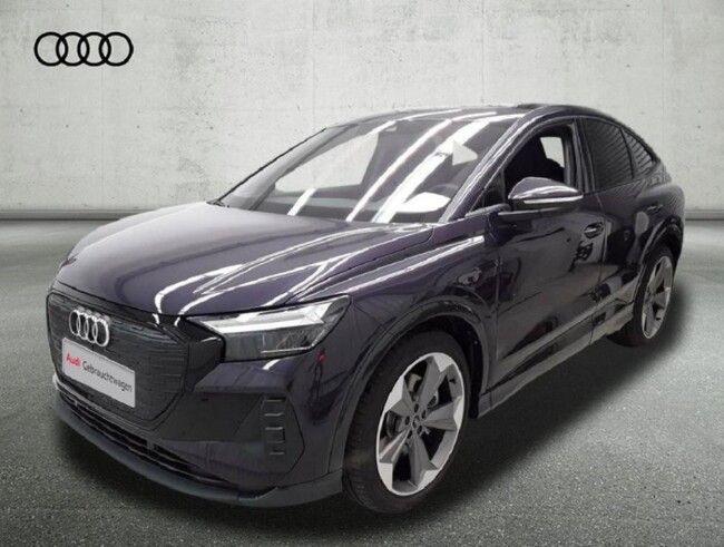 Audi Q4 e-tron Sportback 55 quattro, Pano, Optikpaket Schwarz, 21 Zoll, 8-Fach bereift - Bild 1