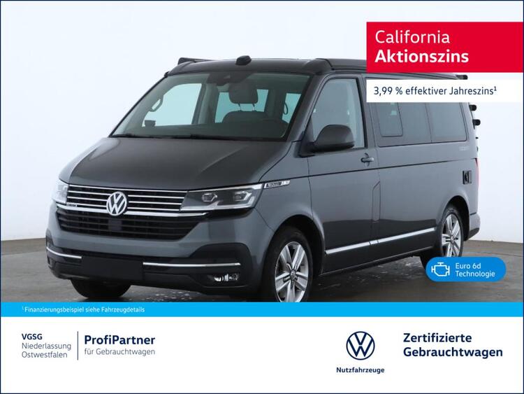 Volkswagen T6 California Ocean Anschlussgarantie LED