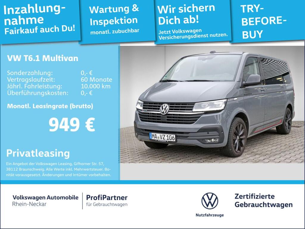 Volkswagen T6 Multivan 2.0 TDI 4MOTION Edition Rückfahrkamera Navi uvm