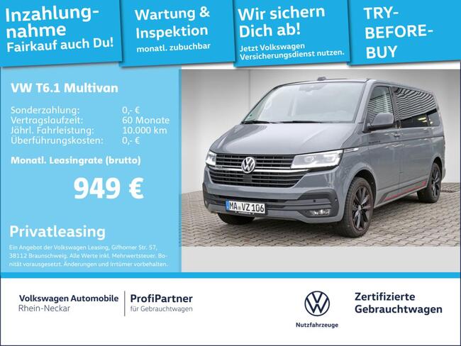 Volkswagen T6 Multivan 2.0 TDI 4MOTION Edition Rückfahrkamera Navi uvm - Bild 1