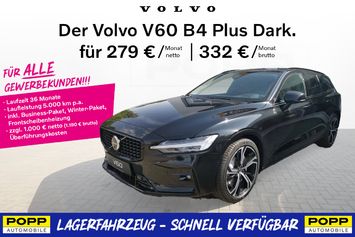 Volvo V60 B4 Plus Dark Benzin | für ALLE Gewerbetreibenden | sofort verfügbar