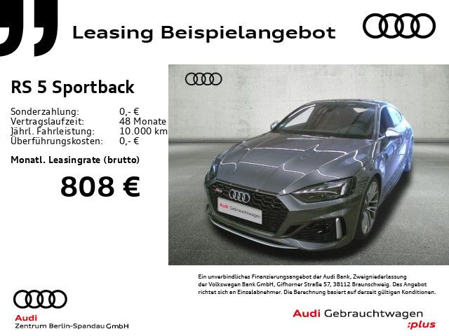 Audi RS5 Sportback *PANO*MATRIX*HuD*360°*B&O*NAV+* - Bild 1