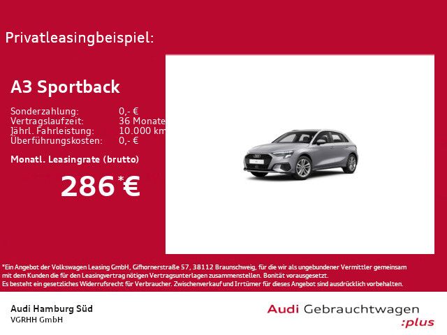 Audi A3 Sportback 35 TDI S tronic NAVI/LED/KAMERA - Bild 1