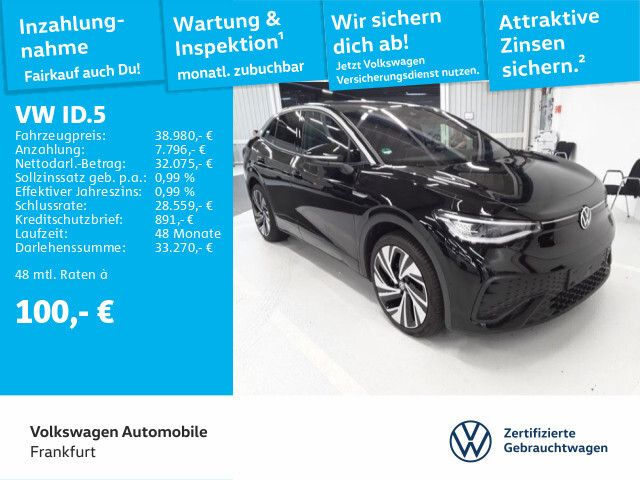 Volkswagen ID.5 Pro Performance Navi AHK Sitzheizung Leichtmetallfelgen Perfo