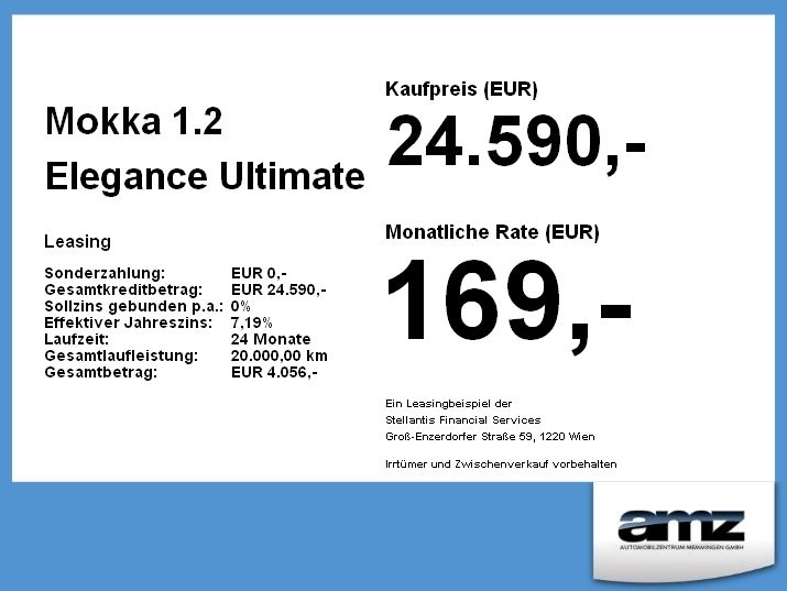 Opel Mokka 1.2 Elegance LED*Sitzheizung*Car Play