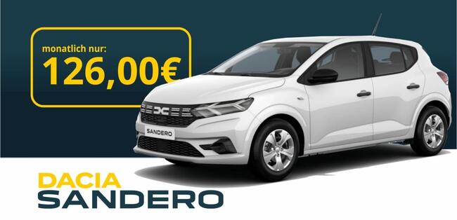 Dacia Sandero Essential Sce 65 Top Leasingdeal!!! Neubestellung!! - Bild 1