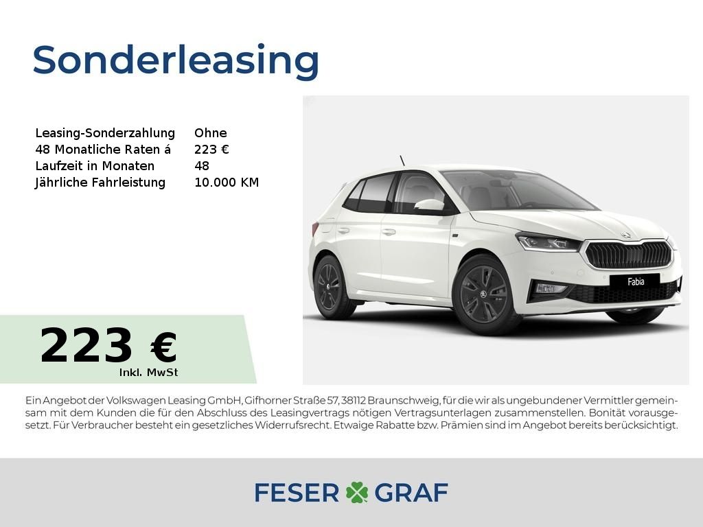 Skoda Fabia Drive 1,0 TSI *KESSY*SZH*KAMERA*16 ALU*