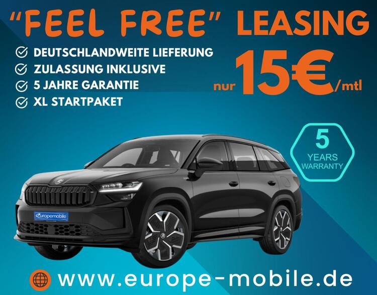 Skoda Kodiaq Sportline 2025 2.0 TDI DSG 4x4 142 kW (UVP 62.790€ /KW4/25) PANO/MATRIX/7-Sitz/NAV/4J-G./AHK/UVM..